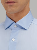 Shirt man xacus solid colour twill sky blue_2