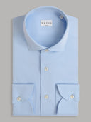 Shirt man xacus solid colour poplin light blue_1