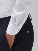 Shirt man xacus solid colour twill white_5