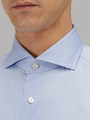 Shirt man xacus solid colour twill deep sky blue_2