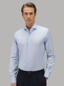 Shirt man xacus solid colour oxford sky blue_3