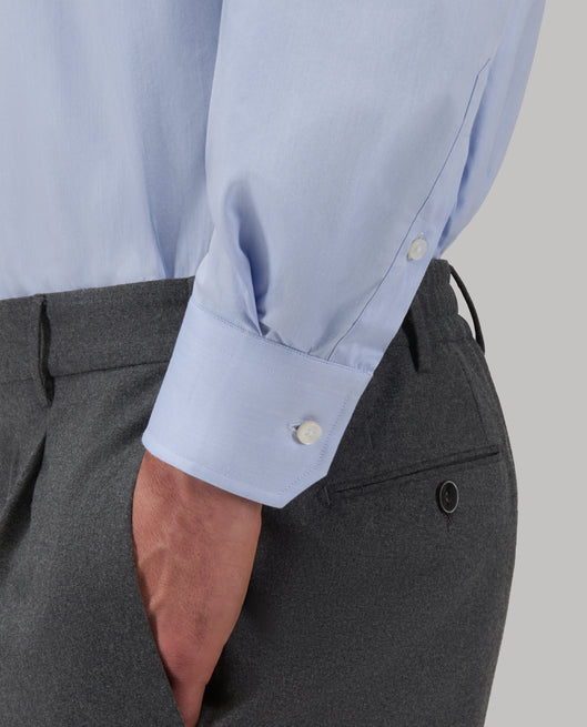 Shirt man xacus solid colour twill deep sky blue_5