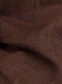 Shirt man xacus solid colour linen mahogany_4