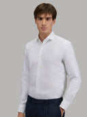 Shirt man xacus solid colour oxford white_3