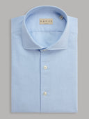 Shirt man xacus solid colour oxford sky blue_1