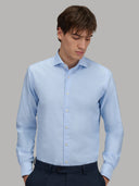 Shirt man xacus solid colour oxford sky blue_3