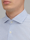 Shirt man xacus stripe oxford blue_2
