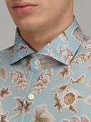 Shirt man xacus pattern poplin light blue_2