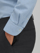 Shirt man xacus solid colour twill light blue_5