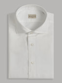 Shirt man xacus solid colour linen white_1
