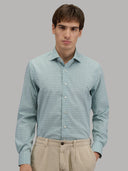 Shirt man xacus check canvas green_3