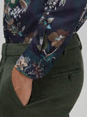 Shirt man xacus pattern poplin dark blue_5