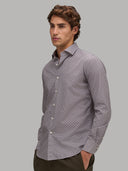 Shirt man xacus pattern poplin beige_6
