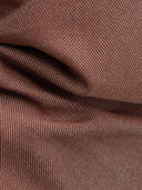 Shirt man xacus solid colour twill brown_4