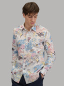Shirt man xacus pattern poplin multicolour_6