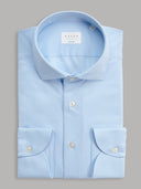 Shirt man xacus solid colour oxford sky blue_1