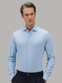 Shirt man xacus solid colour oxford sky blue_3