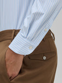 Shirt man xacus stripe oxford light blue_5