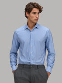 Shirt man xacus stripe twill blue_3