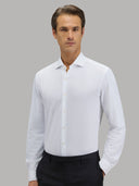 Shirt man xacus solid colour seersucker white_3