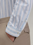 Shirt man xacus stripe textured light blue_5
