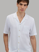 Shirt man xacus solid colour seersucker white_7