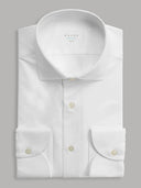 Shirt man xacus solid colour twill white_1