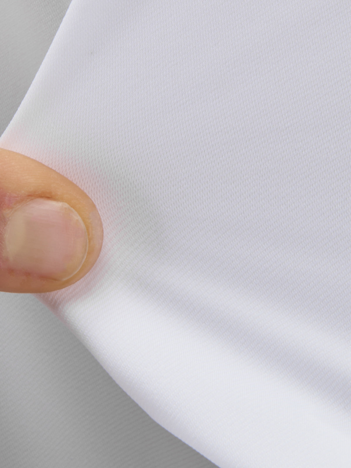 Chemise Col Français Petit Unie Twill Blanc