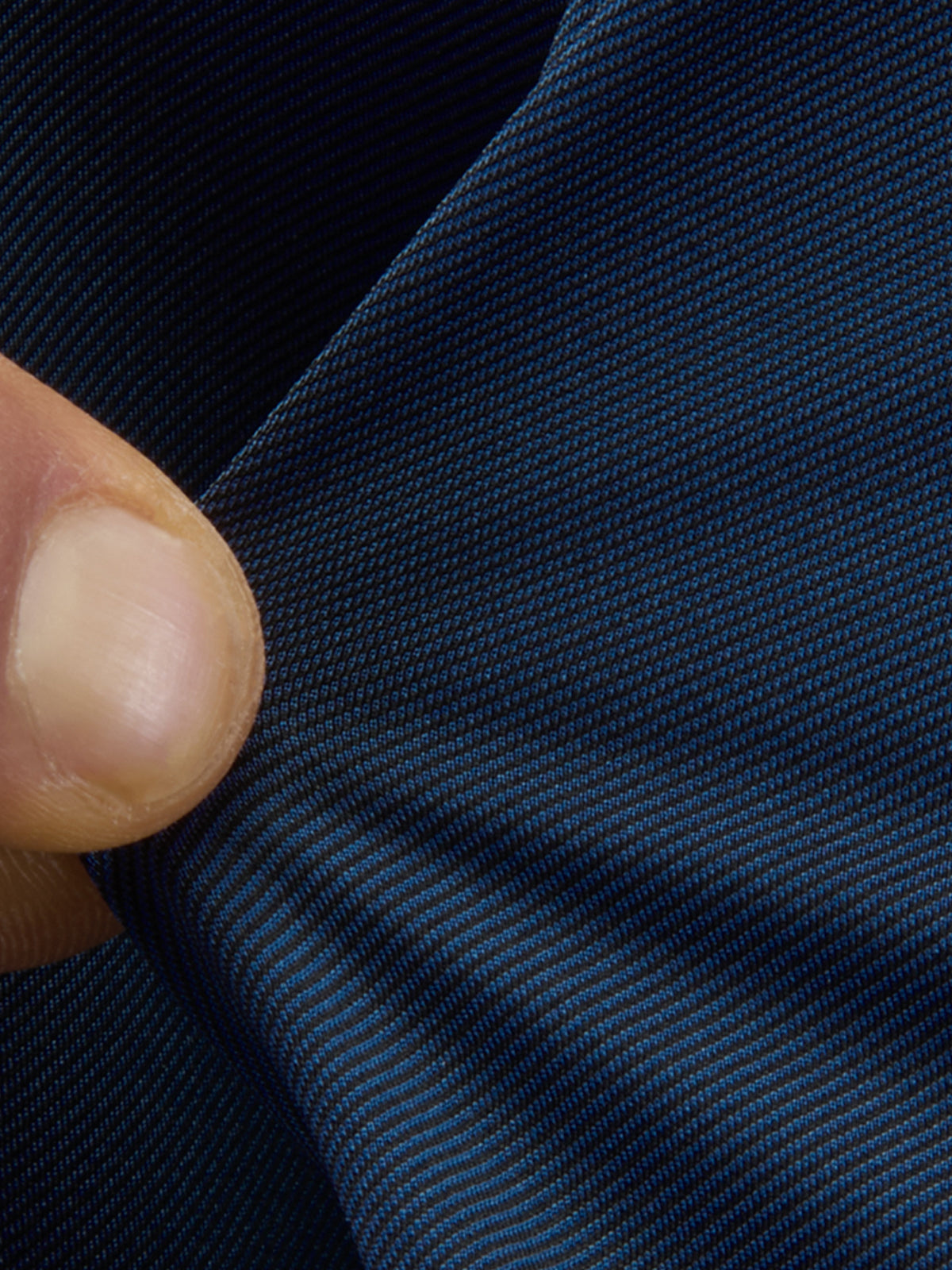 Chemise Col Français Petit Unie Twill Bleu Marine