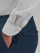 Shirt man xacus solid colour textured pale grey_5