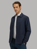 Shirt man xacus solid colour textured pale grey_7