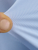 Shirt man xacus solid colour textured light blue_4