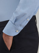 Shirt man xacus pattern textured blue_5