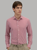 Shirt man xacus stripe textured fire red_6