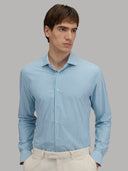 Shirt man xacus stripe textured sea green_3