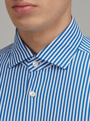 Shirt man xacus stripe textured blue_2