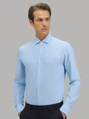 Shirt man xacus stripe twill light blue_3