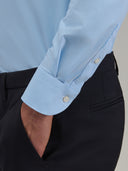 Shirt man xacus stripe twill light blue_5