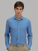 Shirt man xacus stripe twill blue_3