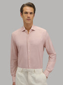 Shirt man xacus solid colour textured brick_3