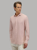 Shirt man xacus solid colour textured brick_6