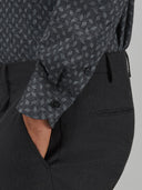 Shirt man xacus pattern textured dark grey_5