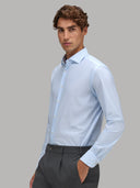 Shirt man xacus stripe oxford light blue_6