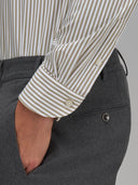 Shirt man xacus stripe oxford ochre_5