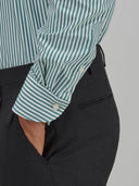 Shirt man xacus stripe twill green_5