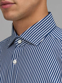 Shirt man xacus stripe twill dark blue_2