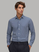 Shirt man xacus stripe twill dark blue_3