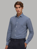 Shirt man xacus stripe twill dark blue_6