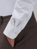 Shirt man xacus solid colour twill white_5