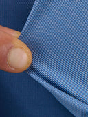 Shirt man xacus solid colour textured blue jeans_4